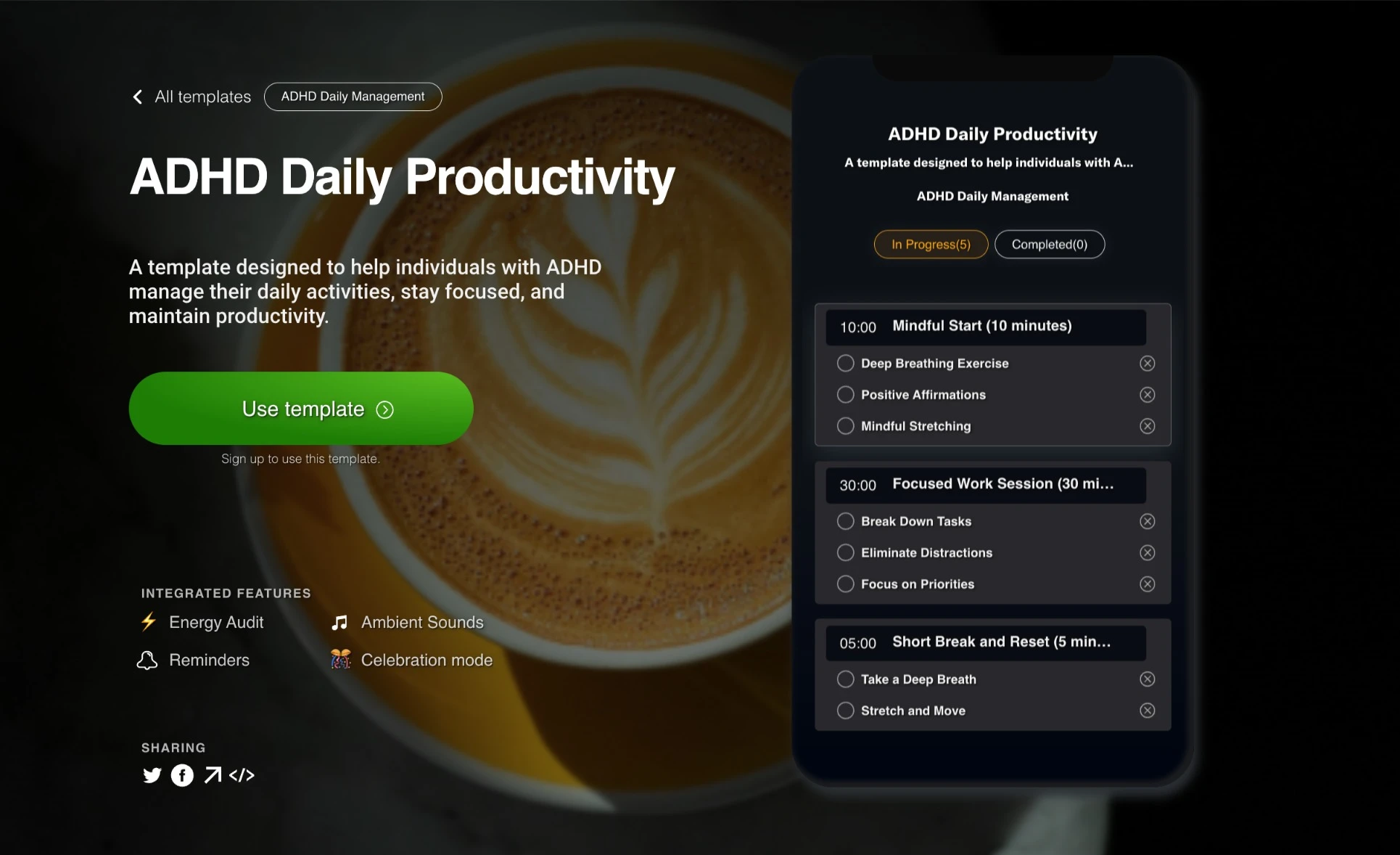 ADHD Daily Productivity