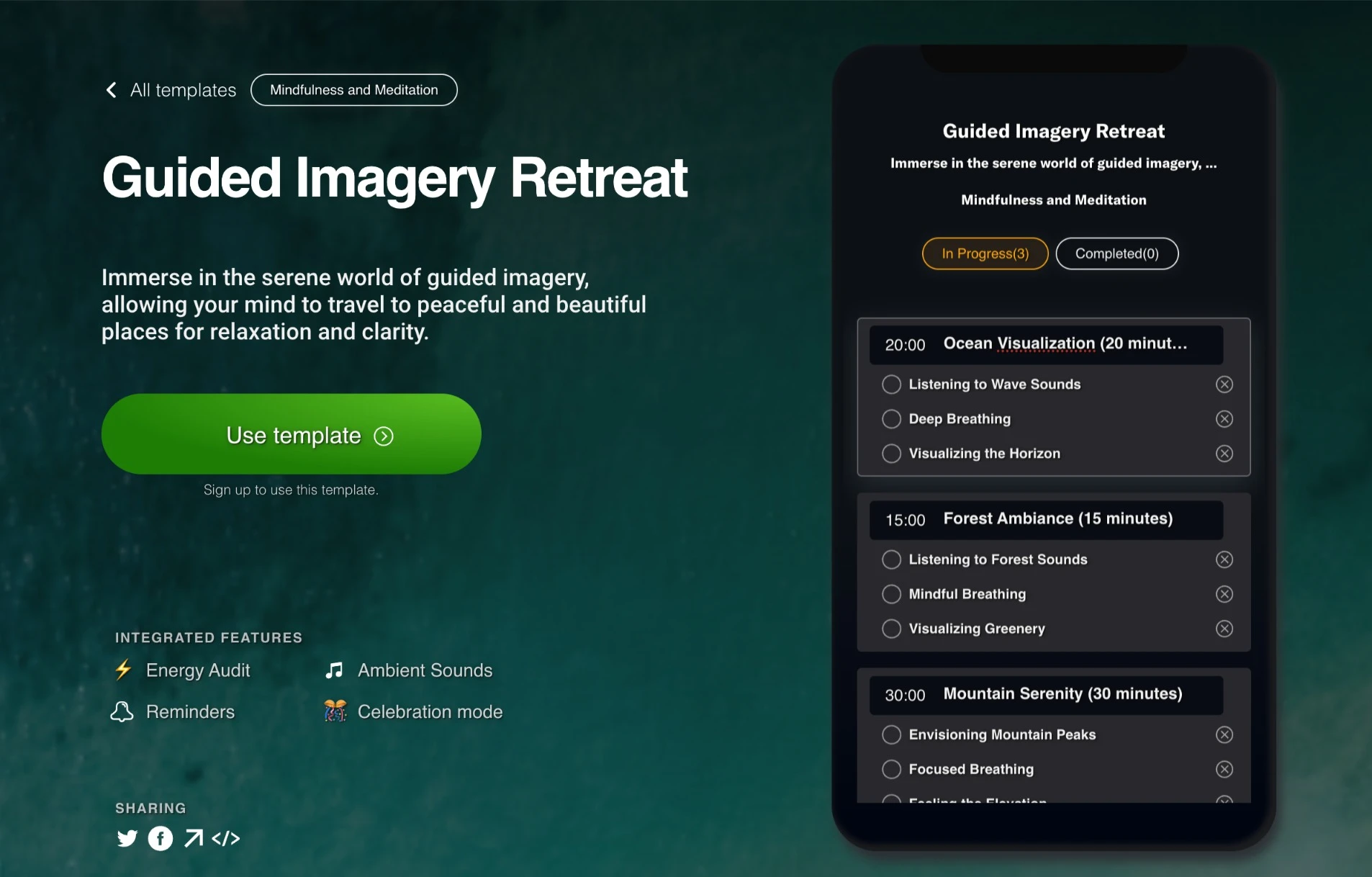 Guided Imagery Retreat
