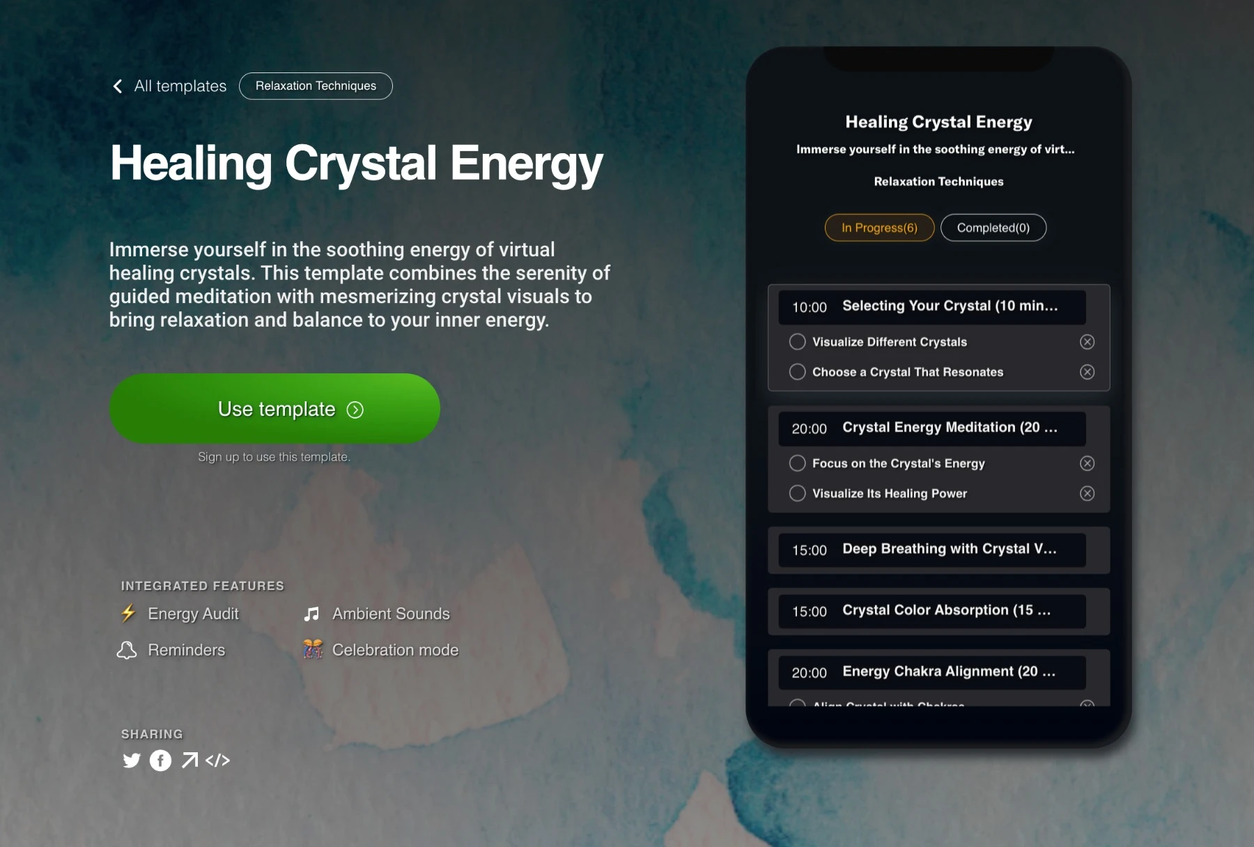 Healing Crystal Energy