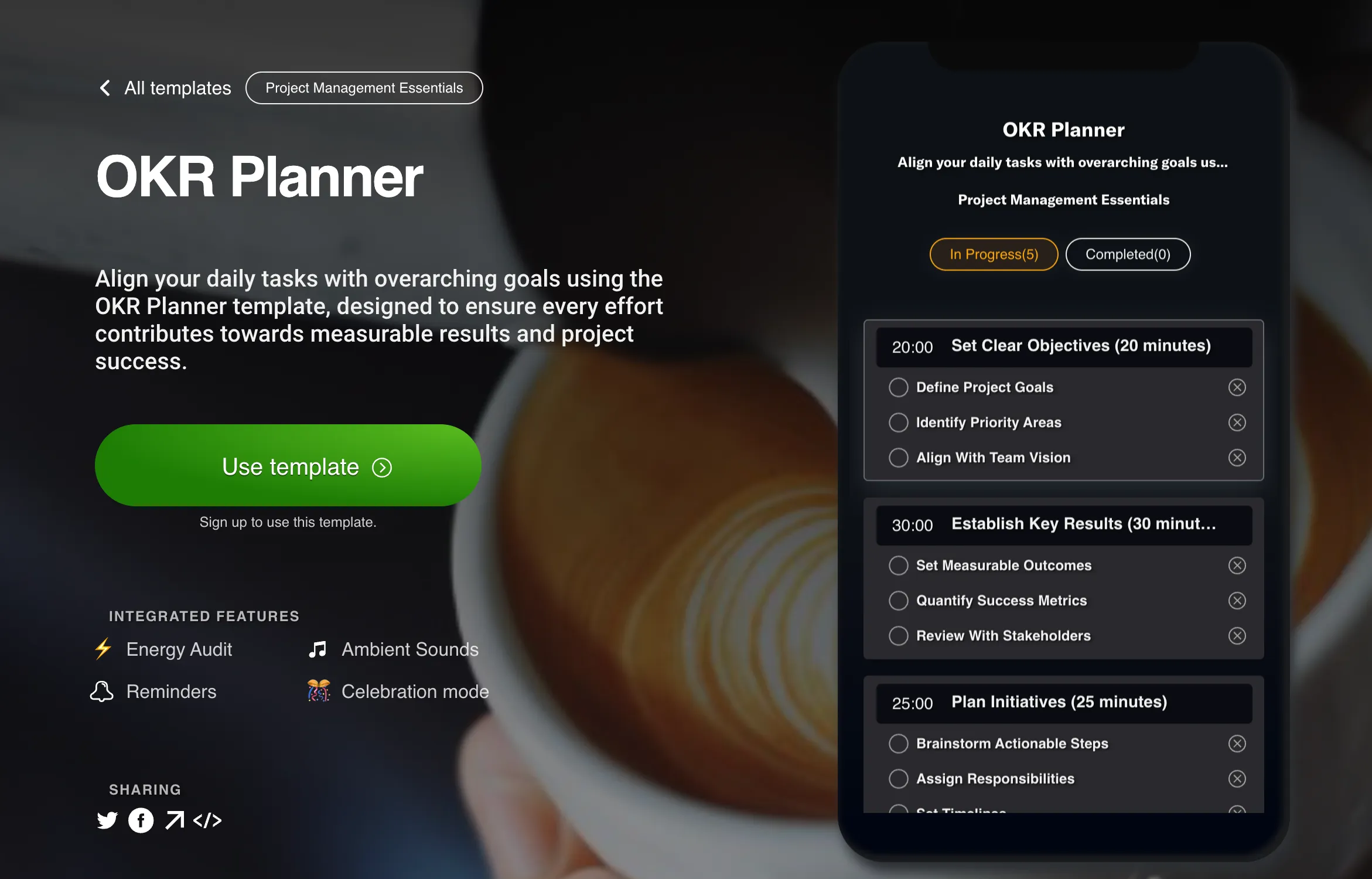 OKR Planner