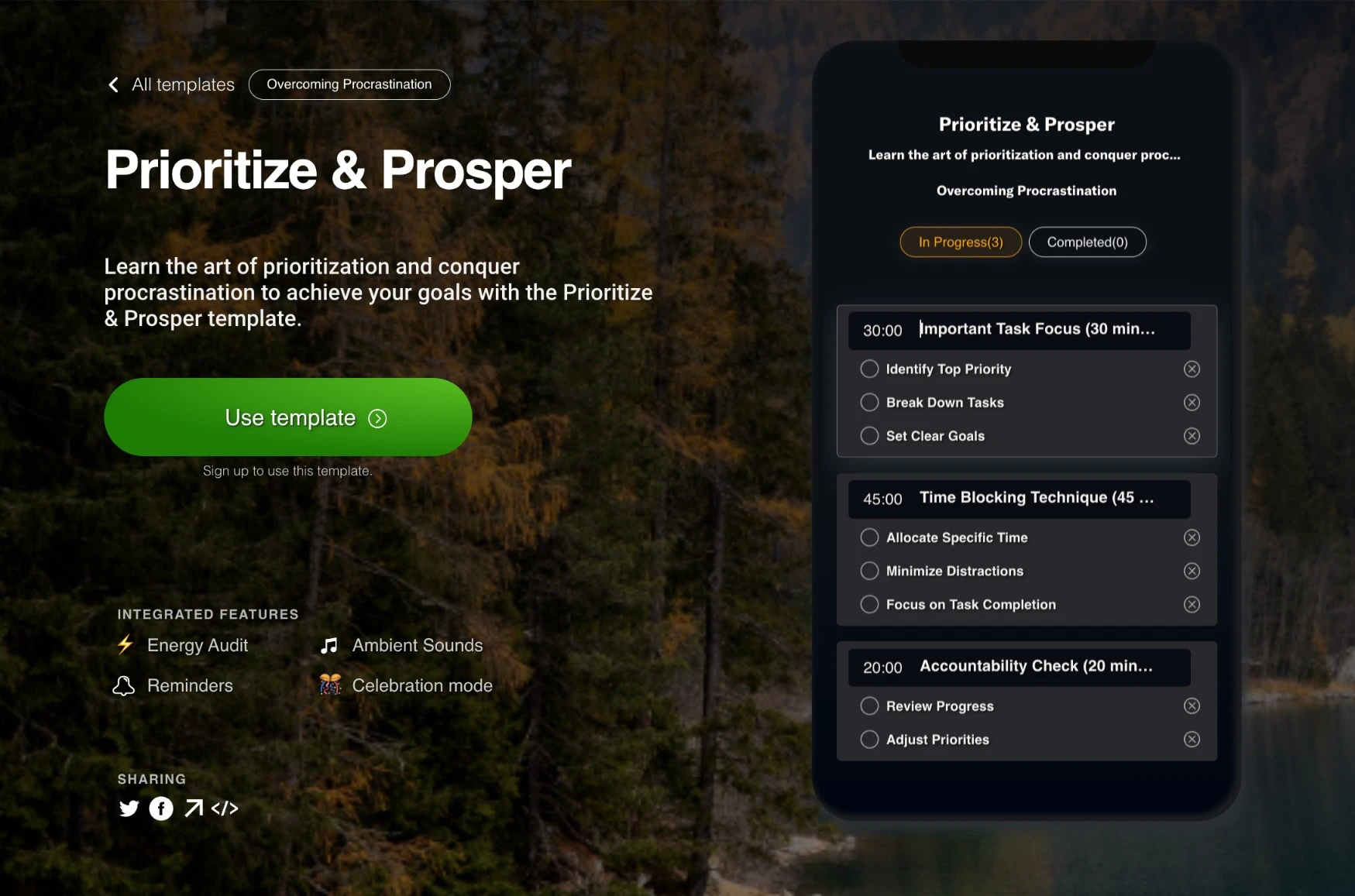 Prioritize & Prosper